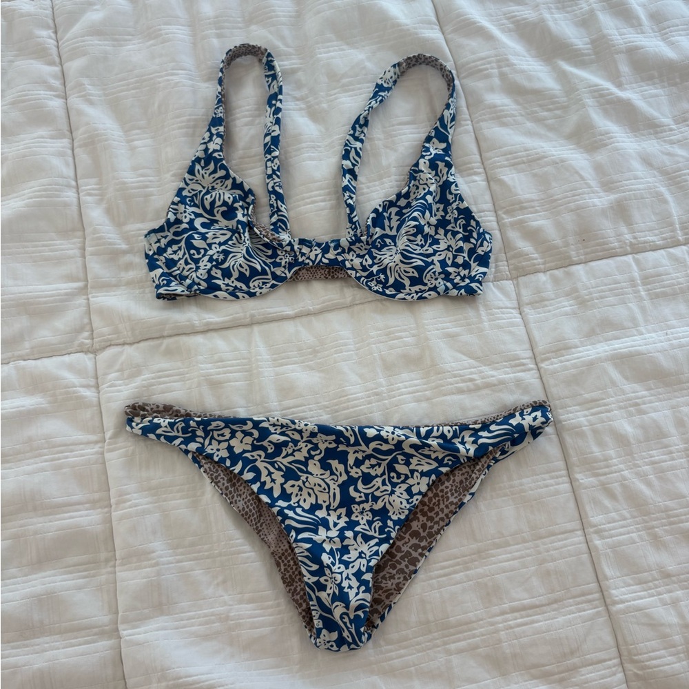 Acacia Swim Blue Batik Set